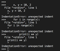 Indentationerror Unexpected Indent When Evaluating Indented Blocks Of Code Issue 2837 Microsoft Vscode Python Github