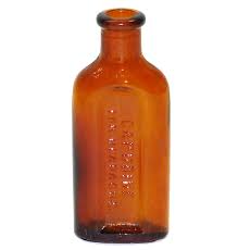 Receive a trade alert for. Antique Capudine For Headaches Small Amber Glass Apothecary Medicine Bottle