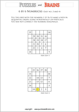 Want to exercise your brain power and have fun at the same time? Free And Printable Numbrix Japanese Logic Puzzles For Young And Old To Increase Iq Skills