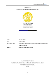 Toksikologi industri dapat diartikan sebagai ilmu yang mempelajri tentang bahan beracun yang dipergunakan, diolah dan dihasilkan dalam suatu proses industri yang berdampak terhadap kesehatan pekerja. Pdf Makalah Ana Toksik Pencemar Lingkungan Pcbs Nur Afdila