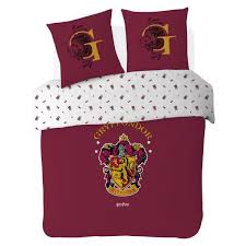 Housse De Couette Harry Potter Gryffondor En 2020 Parure Housse De Couette Housse De Couette Couette
