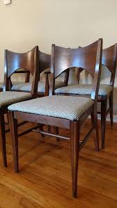 Mid Century Broyhill Saga Set Of Six Dining Chairs Dining Chairs Chair Broyhill
