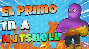Download files and build them with your 3d printer, laser cutter, or cnc. El Primo In A Nutshell Brawl Star Youtube