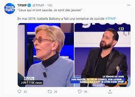 Isabelle balkany sur la dernière goutte avant sa tentative de mettre fin à sa vie. Tpmp Isabelle Balkany Se Livre Sur Sa Terrible Tentative De Suicide Mce Tv