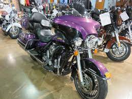 2011 Harley Davidson Electra Glide Ultra Limited Two Tone Psychedelic Purple Vivid Black Custom Color Harley Davidson Harley Harley Davidson Motorcycles