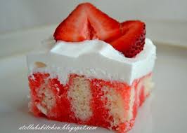 Strawberry Poke Cake Strawberry Cake Recipes Strawberry Recipes Strawberry Poke Cakes