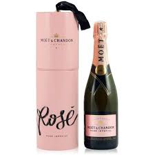Moet Chandon Rose Imperial Black Tie Cylinder Moet Chandon Moet Chandon Champagne Chandon Rose