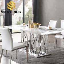 The monarch falkville 5 piece dining table set is an elegant centerpiece for your formal dining room. China Modern Indoor House Furniture Dining Table With White Stone Top China High Quality Dining Table Luxury Dining Tables