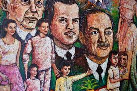 Javier May y Secretaría de Cultura inauguraron el mural “Legado cultural  del pueblo tabasqueño