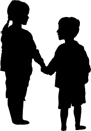 Black And White People Holding Hands Png Clipart Girl And Boy Holding Hands Silhouette In 2020 Hand Silhouette Silhouette Silhouette Art