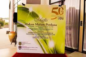 Majlis makan malam erat silaturahim 2019 anjuran warisan malaysia terengganu 26 januari 2019 (sabtu) 9.00 malam dewan. Majlis Makan Malam Persatuan Alumni Perladangan Uitm