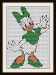 Over 1,500 to choose from! Daisy Duck Cross Stitch Pattern By Photocrossstitch On Etsy 5 00 Disney Cross Stitch Cross Stitch Charts Cross Stitch