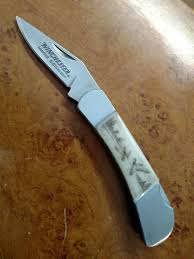 This set celebrates the oliver f. Vintage 2007 Winchester Limited Edition 3 5 Scrimshaw Handle Lockback Knife Winchester Classic Knife Wusthof Knives Winchester Knife