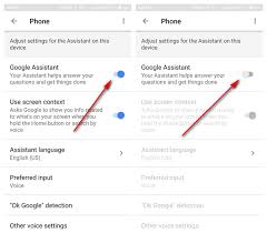 The default setting is on.use the right arrow to turn it off and then hit ok to save it. How To Disable Google Assistant On Android Guide Beebom