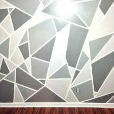 Awesome Painting Walls With Tape Designs Trend Decoration Paint Wall Patterns Bedroom For Hall Apple Geometric Wall Paint Diy Wall Painting Bedroom Wall Paint A little more intricate to be sure, but the tape is your friend when painting your walls with this type of pattern. geometric wall paint diy wall painting