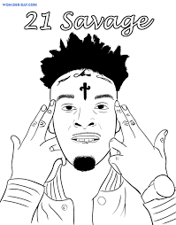 Lift your spirits with funny jokes, trending memes, entertaining gifs, inspiring stories, viral videos, and so much more. 21 Savage Coloring Pages Print For Free Wonder Day Coloring Pages For Children And Adults
