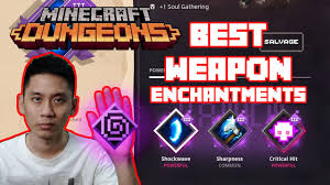 Whenever a hero levels up, they obtain an enchantment point which is used to unlock an equipment modifier. Best Dps Weapon Enchantments Ranking From Worst To Best Minecraft Dungeons Youtube