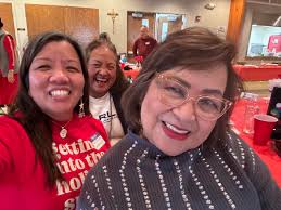 Season's Greetings!** The Filipino Friendship Society of Bolingbrook  Cordially Invites You To Our **CHRISTMAS PARTY** at the **St. Scholastica  Church** 7800 Janes Ave. Woodridge, IL 60517 (630) 985-2351 **SATURDAY,  DECEMBER 9, 2023** **