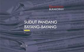 Jenis jenis sudut pandang atau point of view adalah sebuah teknik bercerita yang akan membuat 'rasa' yang berbeda pada alur dan cara penyampaian. Sudut Pandang Bayang Bayang Buruan Co