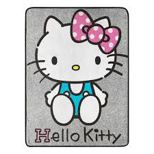 Aggretsuko black stainless steel mug. New Hello Kitty Pink Bows Forever Micro Throw Blanket 46 X 60 Blankets Throws Selfiestar Home Garden