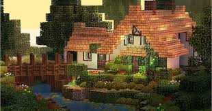 Maybe you would like to learn more about one of these? Look At This Pretty Stream Cottage From Walls And Floors And Ceilings And Minecraft Minecraft Cottage Minecraft Projects Cottage Minecraft