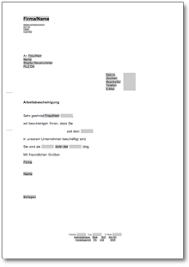 Ist der arbeitgeber verpflichtet zur erstellung einer arbeitsbescheinigung? Arbeitsbescheinigung Fur Einen Arbeitnehmer At Musterbrief Download