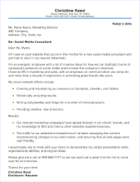 Looking for a marketing position? Social Media Cover Letter Sample