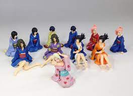 NARUTO Premium Heroines lot of 11 Figure TSUNADE Kurenai Anko Shizune Hinata  | eBay