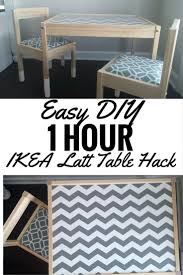 Easy Ikea Latt Table Hack Ikea Diy Ikea Hacken Kinder Ikea Kids
