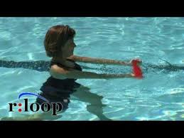 Water Exercise Using The Rloop Resistance Band For Aquatic Therapy Or Fitness Youtube Water Exercises Water Aerobics Workout Aquatic Therapy
