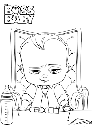 Amazon's choice for coloring sheets for kids. 15 Free Printable The Boss Baby Coloring Pages