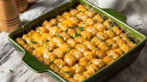 Rachael Gives Classic Shepherd S Pie A Twist By Topping It With Tater Tots Yum Shepherds Pie Tater Tot Casserole Recipes