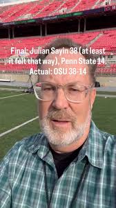 Ohio State defeats Penn State behind another Sayin Heisman-like  performance., #OhioState #CFB