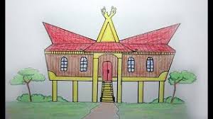 Suku betawi dikenal memiliki ciri tersendiri dengan logatnya yang khas. Gambar Kartun Rumah Adat Jambi Rumah Adat Parahu Kumureb Jawa Barat