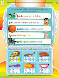 Belajar Membaca Huruf J Dan Mewarnai Huruf Membaca Belajar Huruf