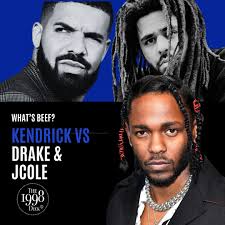 WHATS BEEF ( PART 2) Kdot firmly establishes that he's the king of this  with his line in his track 'Like That': . " Motherf*ck the Big Three