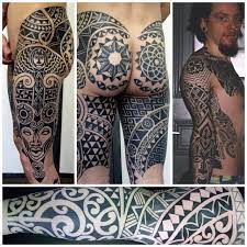 Daniel Di Mattia Calypsotattoo On Instagram Olderwork Blackwork Polynesian Tattoo Tattoos Samoan Tattoo