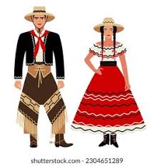 Argentina Dress Vector Argentina Costume National: vetor stock (livre de  direitos) 2019362693 | Shutterstock