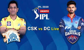 Csk Vs Dc Live Cricket Score In 2020 Chennai Super Kings Ipl Match Highlights