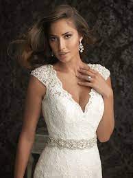 Wedding Lace Cap Sleeve Wedding Dress Wedding Dresses Lace Trendy Wedding Dresses Wedding Dress Cap Sleeves