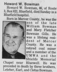 Howard Watson Bowman (1900-1986)