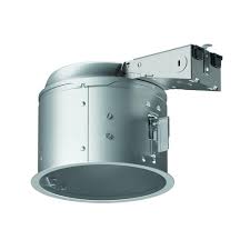 Shop wayfair for all the best for sloped ceilings recessed lighting housings. Halo E26 6 In Aluminum Recessed Lighting Housing For Remodel Shallow Ceiling Insulation Contact Air Tite New Open Box Walmart Com Walmart Com