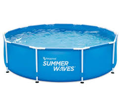 Summer Waves 10 X 30 Metal Frame Pool Big Lots In 2020 Summer Swimming Pool Swimming Pool Kits Summer Waves