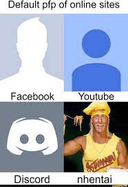 But your profile picture also known as pfp or avatar has to remain the same in. Default Pfp Of Online Sites Facebook Youtube Discord Ifunny