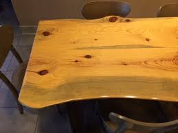 Live Edge Monterey Pine Community Table Starbucks Wood Slab Live Edge Wood Wood