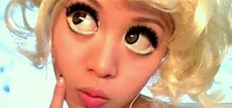 For those who desire to look like an anime character. Cartoon Eyes Makeup Tutorial Saubhaya Makeup