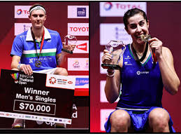 Læs nyheder fra hjælp her Viktor Axelsen Carolina Marin Win Second Title In Two Weeks At Toyota Thailand Open Badmintonplanet Com