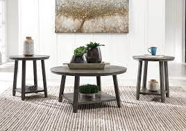 Coffee table sets are an easy way to create a matching look. Signature Design By Ashley Caitbrook Coffee And End Table Set Same Day Delivery At Rent A Center