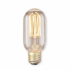 40 Watt Medium Base Vintage Tubular Edison Bulb Shades Of Light