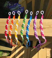 Chainlink Candystripe Friendship Bracelets Etsy In 2022 Diy Bracelets Patterns Diy Friendship Bracelets Patterns Friendship Bracelets Diy